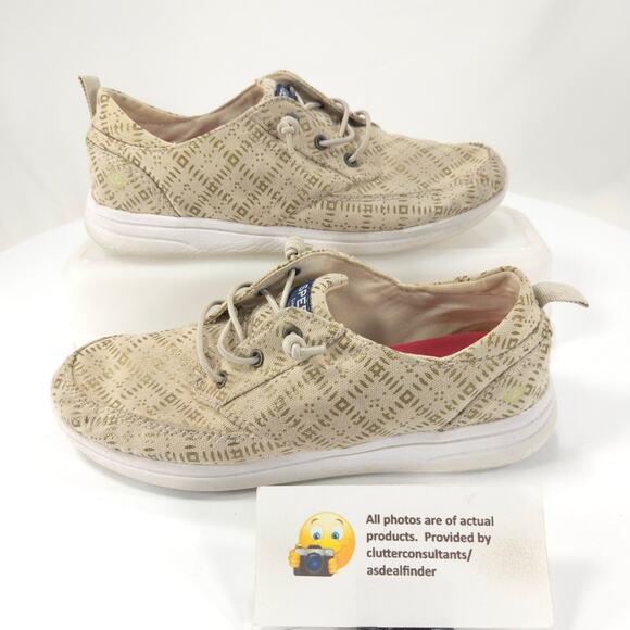 Sperry Baycoast Lightweight Sneaker Shoe Youth Boys Size 3 YG58113 Tan - Picture 5 of 9